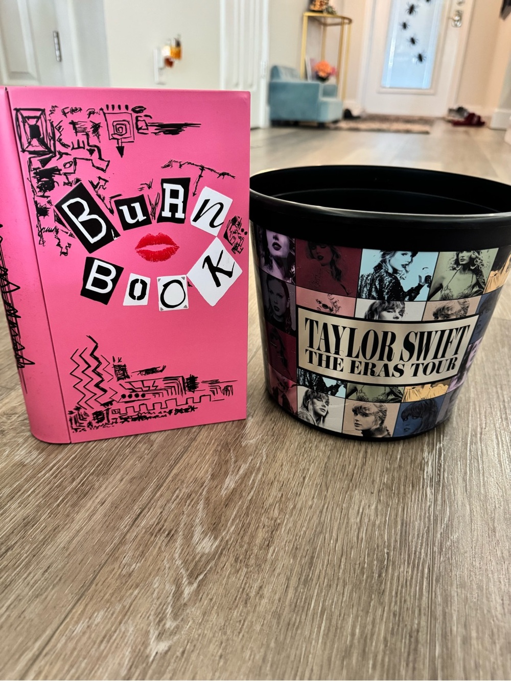 Mean Girls Pink Burn Book & Taylor Swift Eras Tour Multi-Panel Gift Tin Set